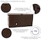 Flash Furniture 220 Polypropylene Brown QT-KTL-4023BRN-GG - alternate 2